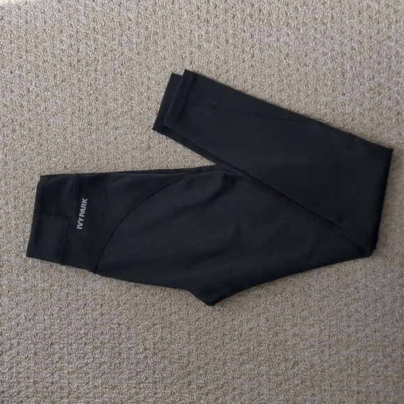 Ivy park leggings, dual inner shorts layer, grey, XS - Picture 2 of 6